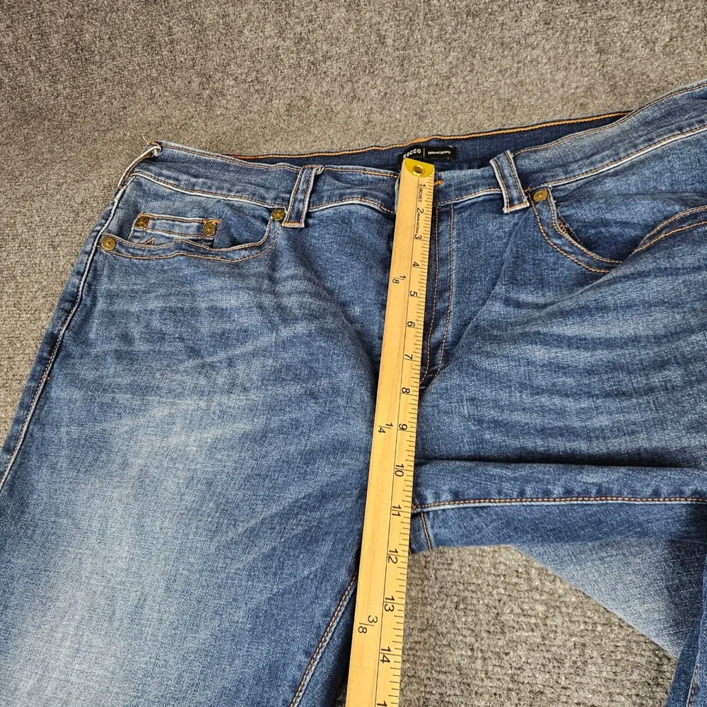 True Religion Rocco Relaxed Skinny Jeans Mens 40x34 Blue Medium Wash Denim